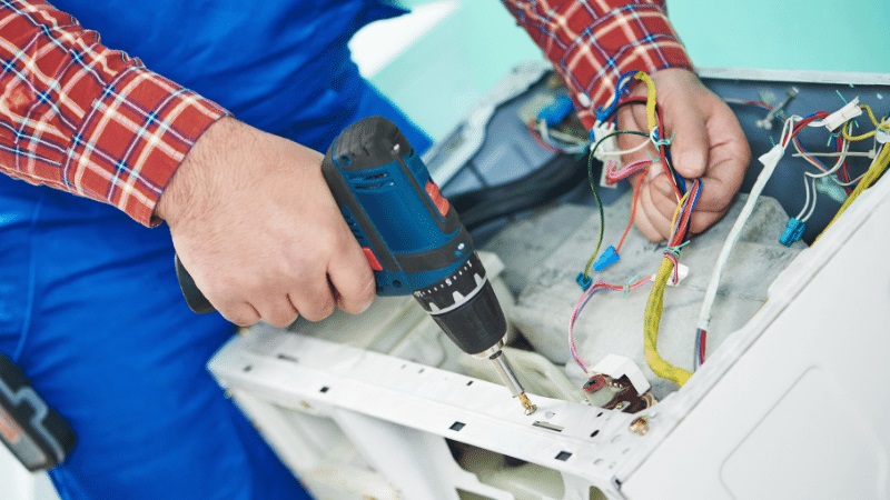 Sancaktepe Termoteknik Termoteknik çamaşır makinesi kart tamiri – Su almama arızası orijinal parça ile giderildi. - Teknik servis örneği